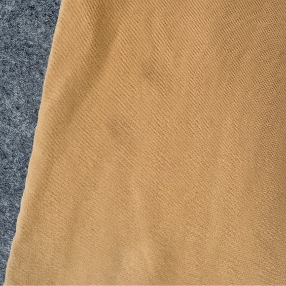 Driftwood Tan Floral Embroidered Lounge Pants | Boho Cotton Size Small - Picture 3 of 16